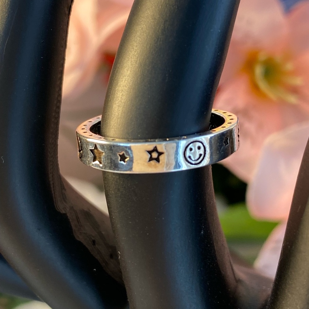 Sterling Silver 925 Celestial Hippie Ring.  Size 6, New in Box. - Picture 15 of 16